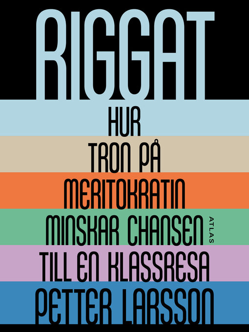 Omslagsbild för Riggat